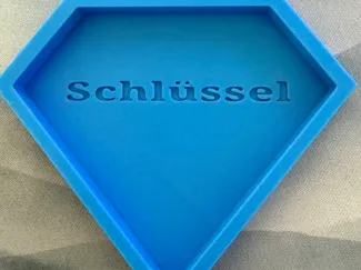 Schale für Schlüssel