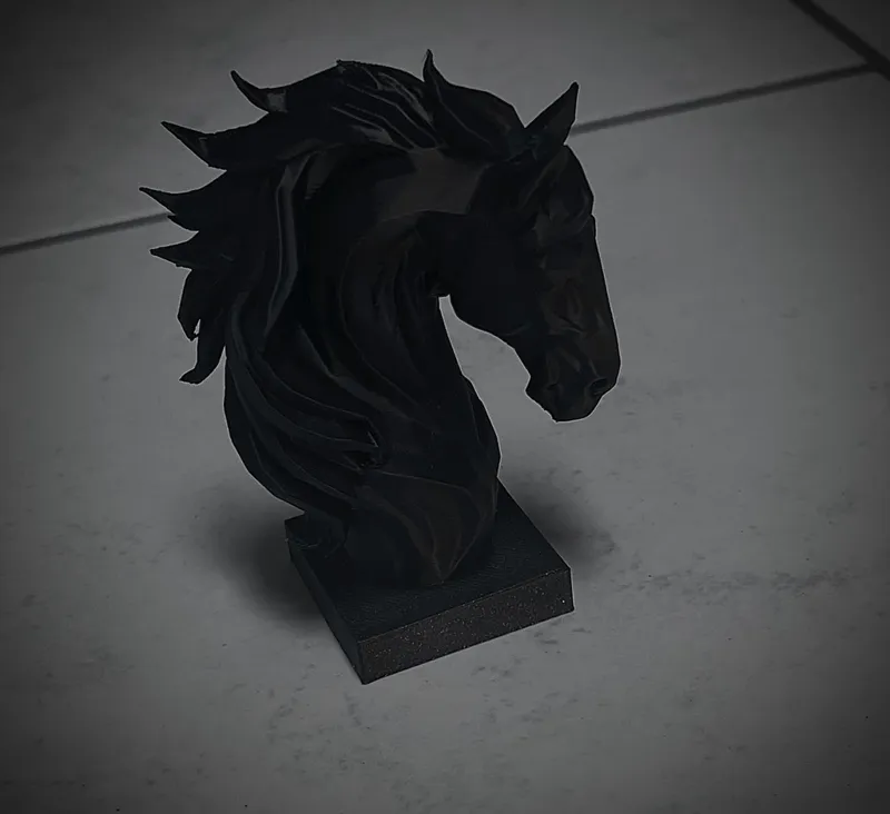 Low Poly Horse Head 