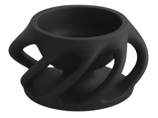 wave candle holder