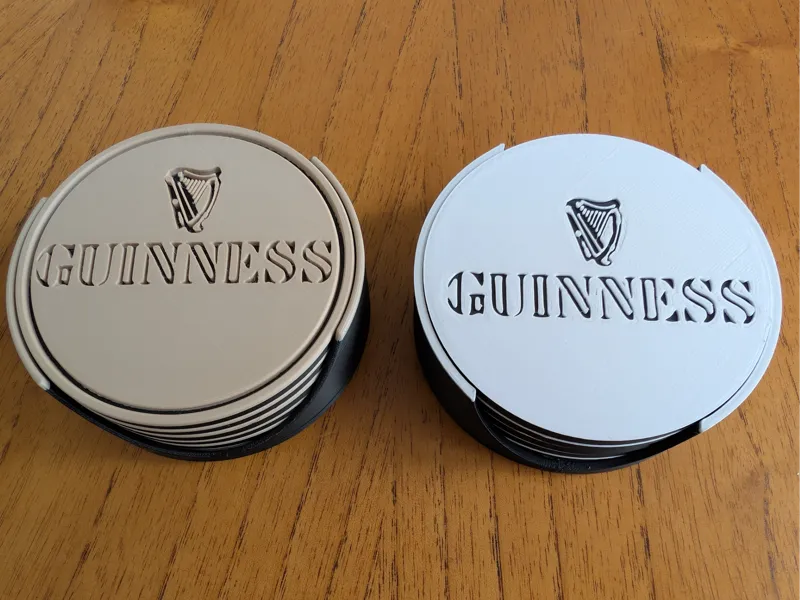 Coaster Holder for 5 Irish Stout Beer Coaster