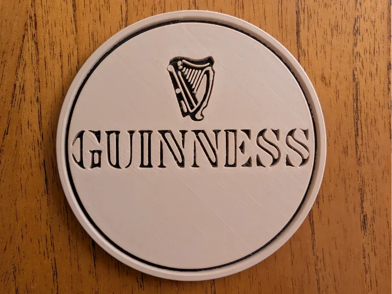 Irish Stout Beer Coaster