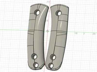 Lulu Fixed Blade Scales