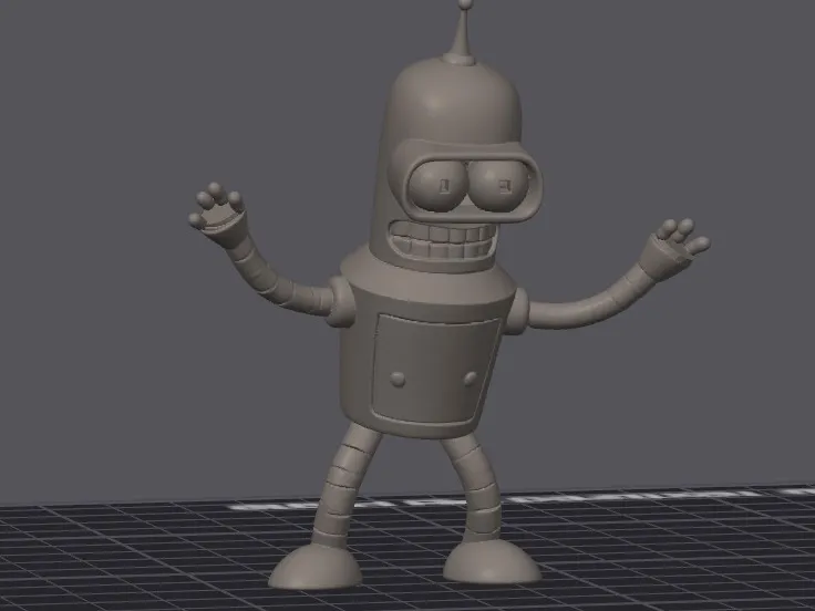 cartoon bender futurama