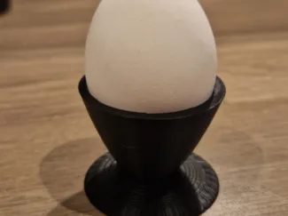 retro futuristic egg cup