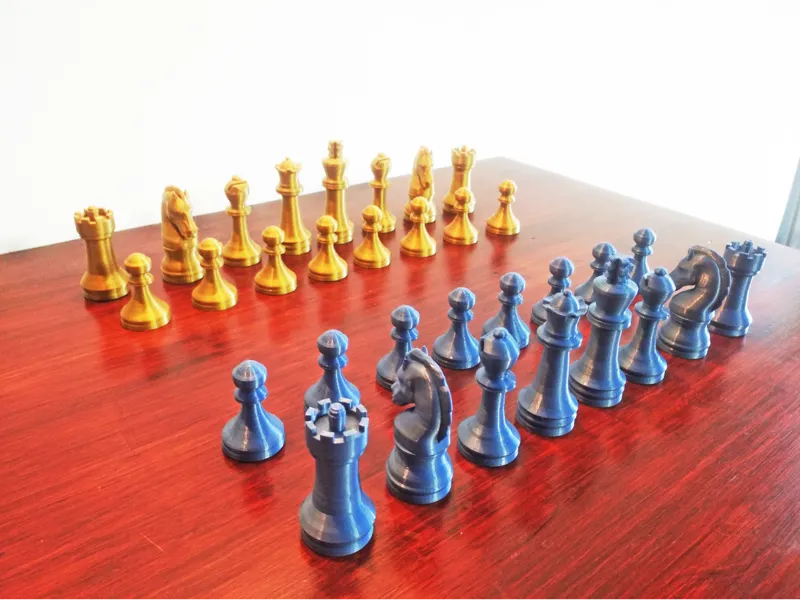 3D Printable Chess Pieces 