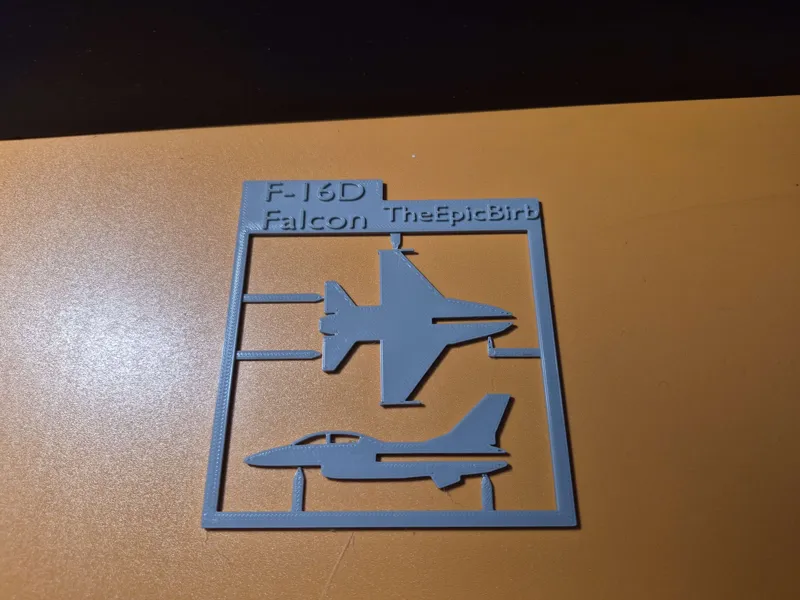 F-16D Kit Card