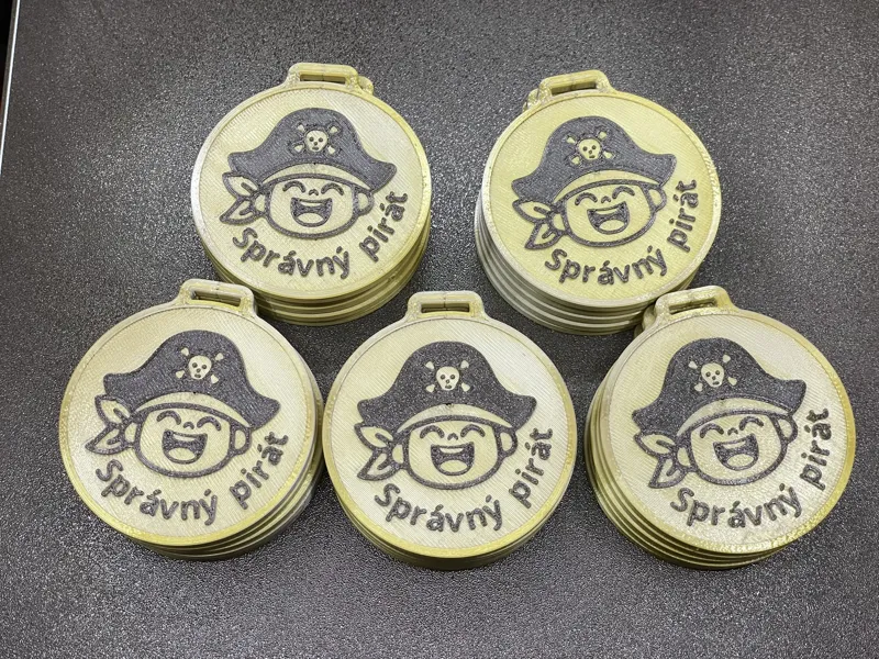 Pirátská medaile - pirate medal