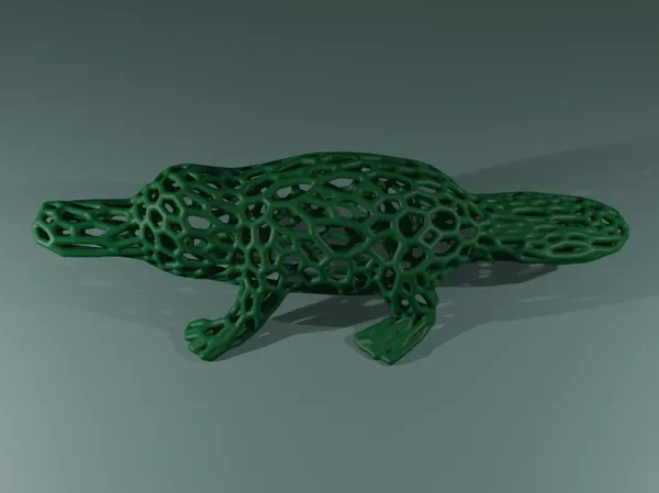 Ornithorynque style voronoi