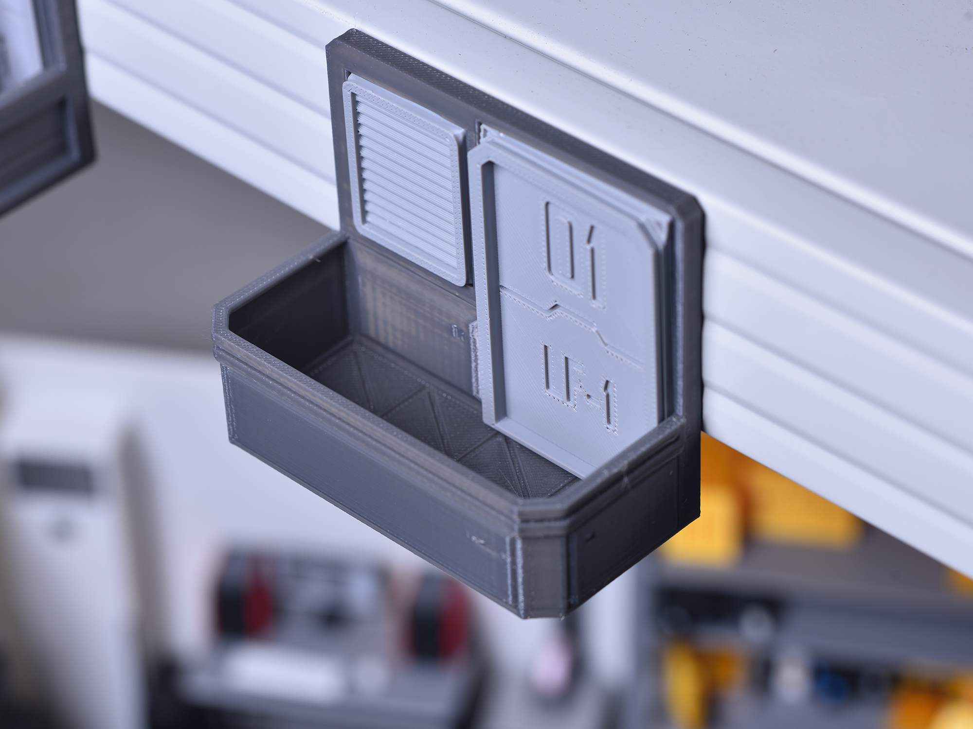 1/44】【Panrock Universe】LF-1 Outpost Balcony Refrigerator Magnet