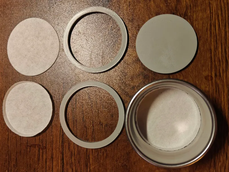 paper filter stamp for picopresso stock basket