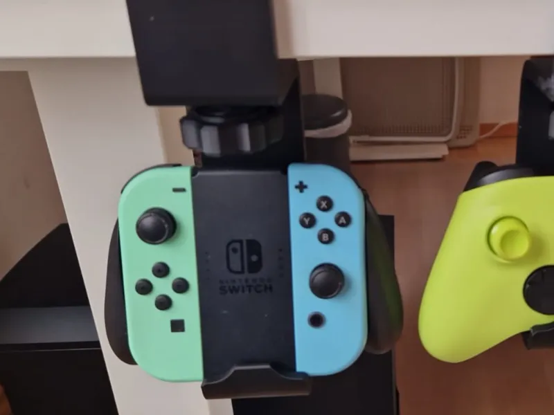 Switch Joycon Holder under Desk