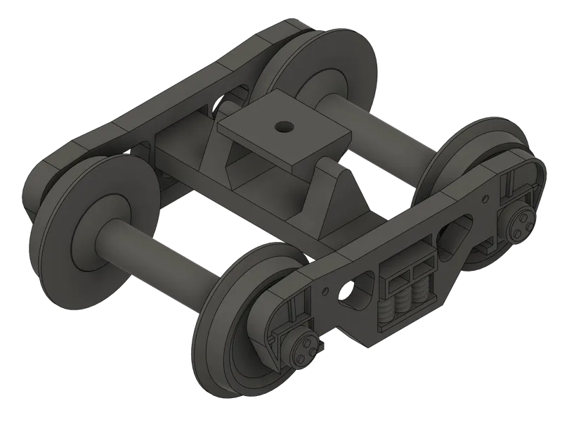 G Scale Bogie Freight V1 - Dragon Railway