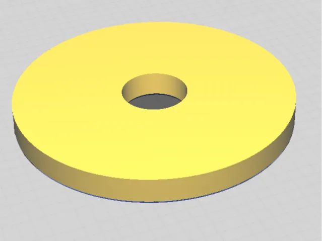 5mm washer that can also be used in shopping cart.