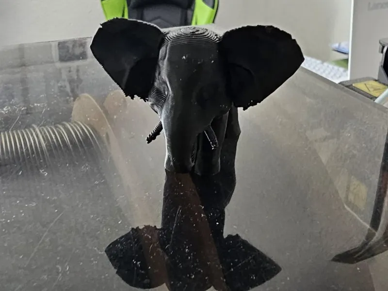 Low-Poly Elefant