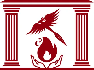 Medallón templo fenix y vestal