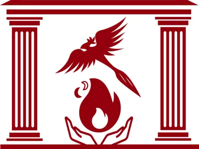 Phoenix and Vestal Temple Medallion