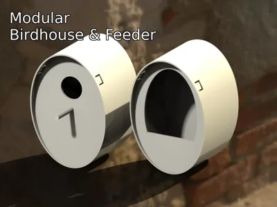 Modular Birdhouse & Feeder