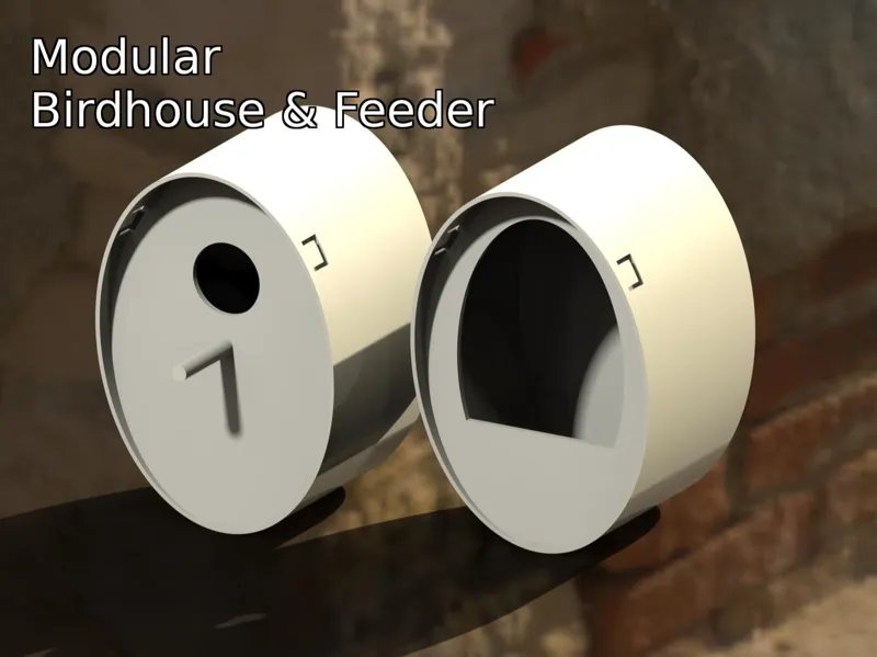Modular Birdhouse & Feeder