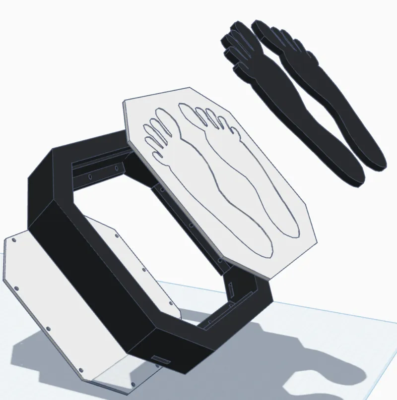 RGB Pump it Up Center Panel Light Box