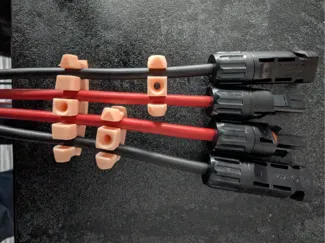 Solarkabel halter 4 und 6 mm2