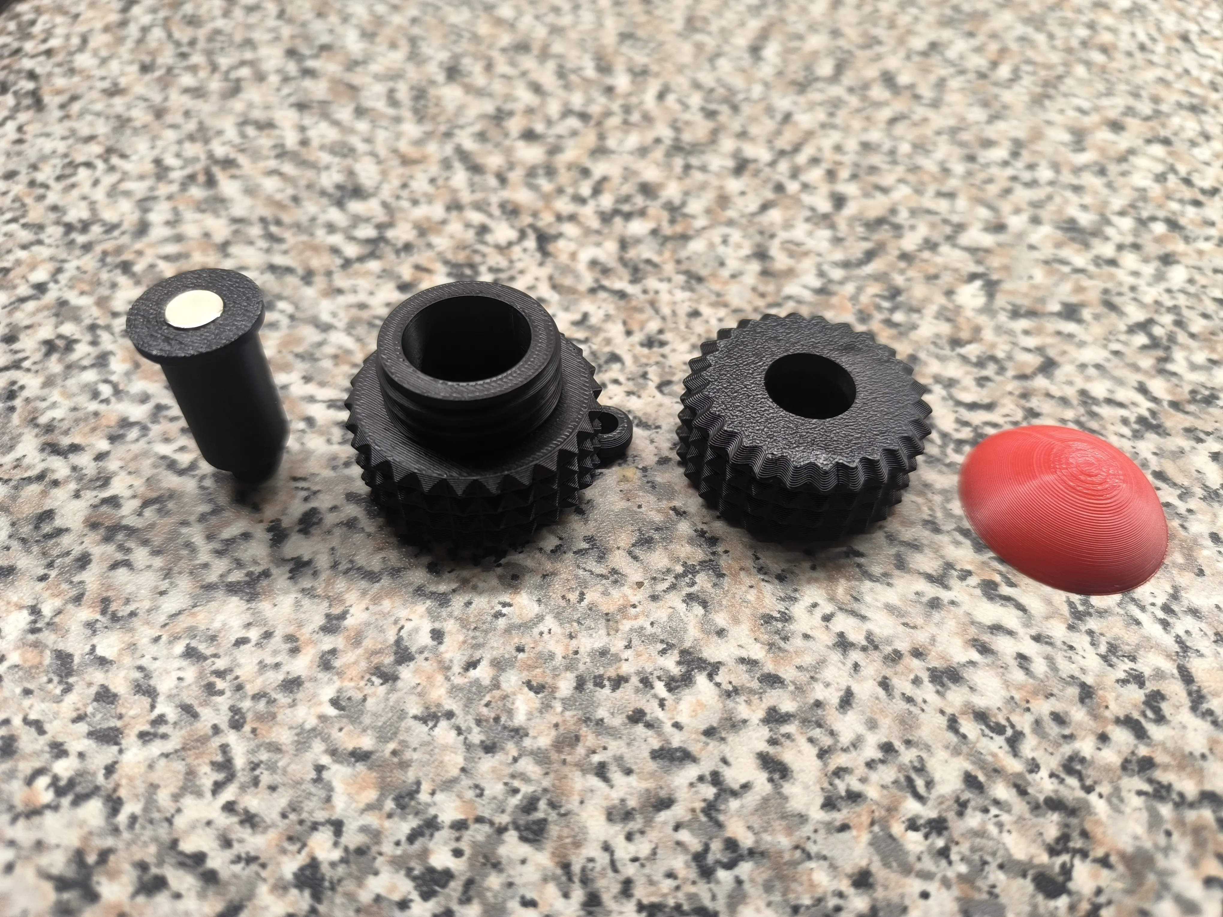 Clicker Button Part Red button - magnetic clicker by Frontx MakerWorld: Download Free 3D Models