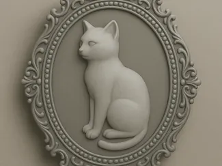 camée chat