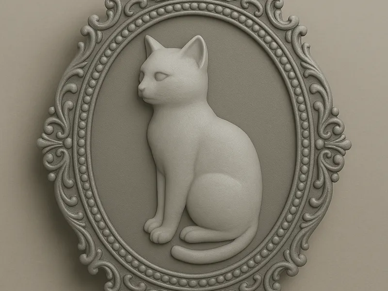 camée chat