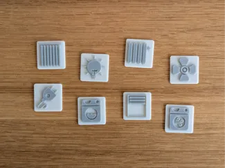 Loxone Buttons & Sockets Pictograms