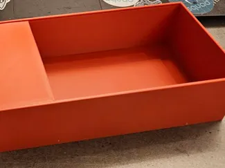 boite simple avec glissière et couvercle