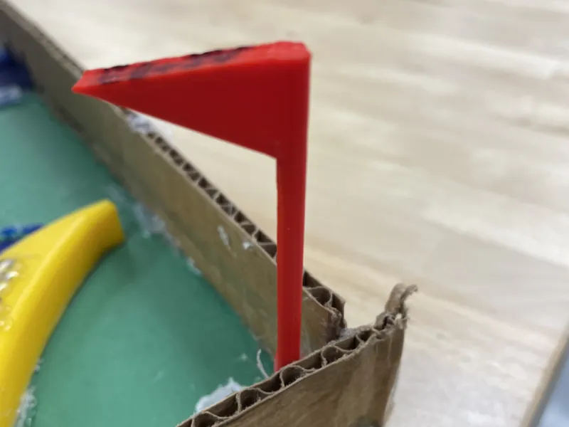 Mini Golf Flag