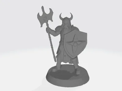 28mm Druid warrior Figure