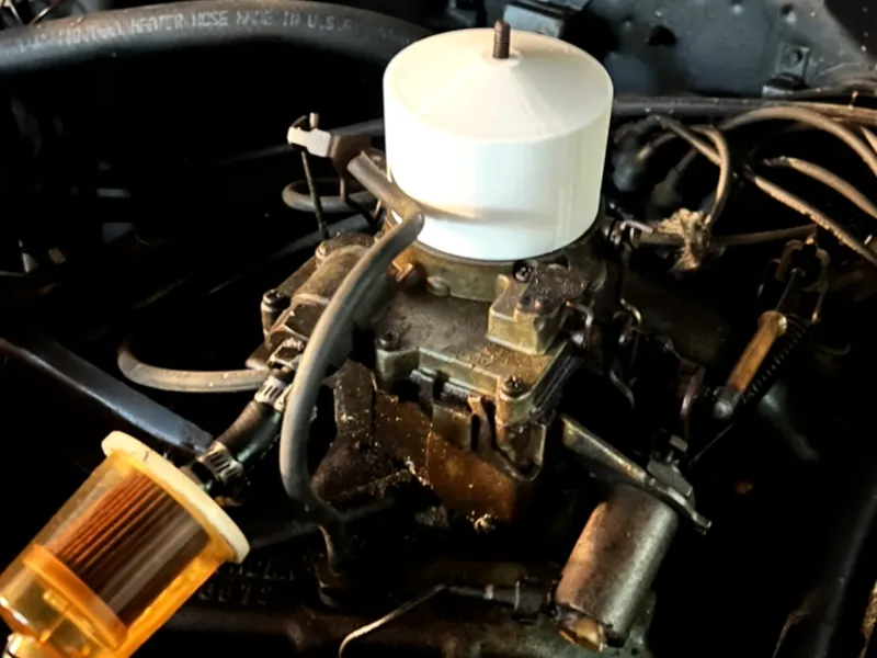 GM 2/4 bbl carb cap 78mm 128mm for washing engine