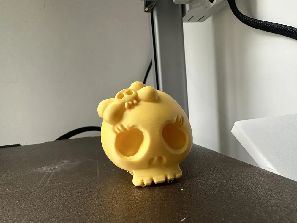 Cute Skull by user_3759562022 MakerWorld: Download Free 3D Models