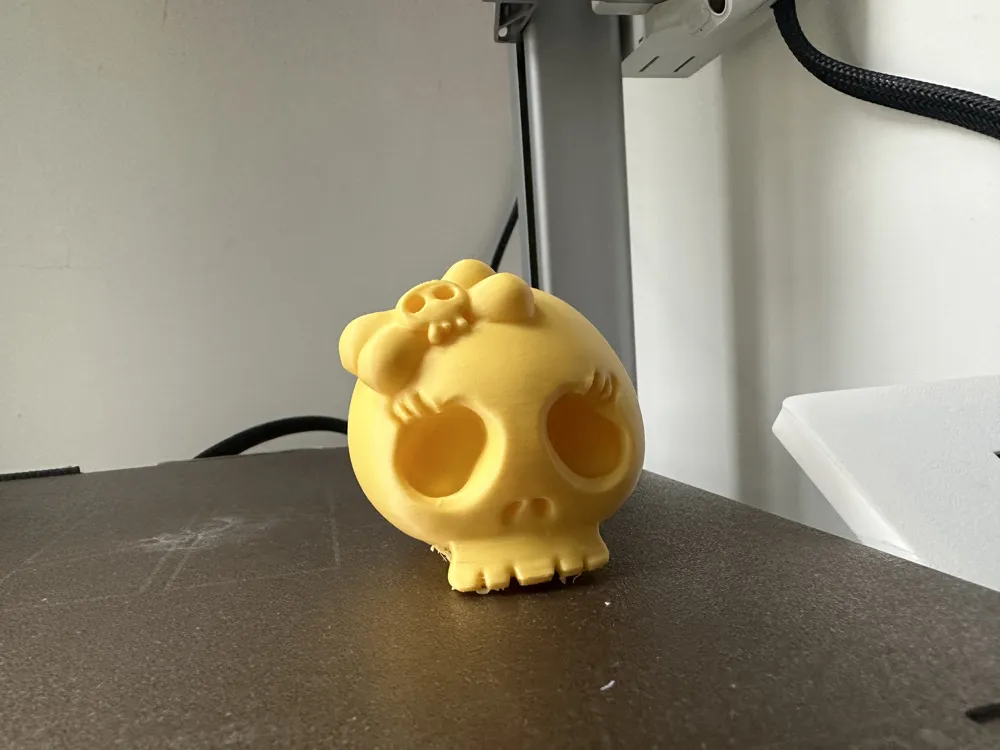 Cute Skull by user_3759562022 MakerWorld: Download Free 3D Models