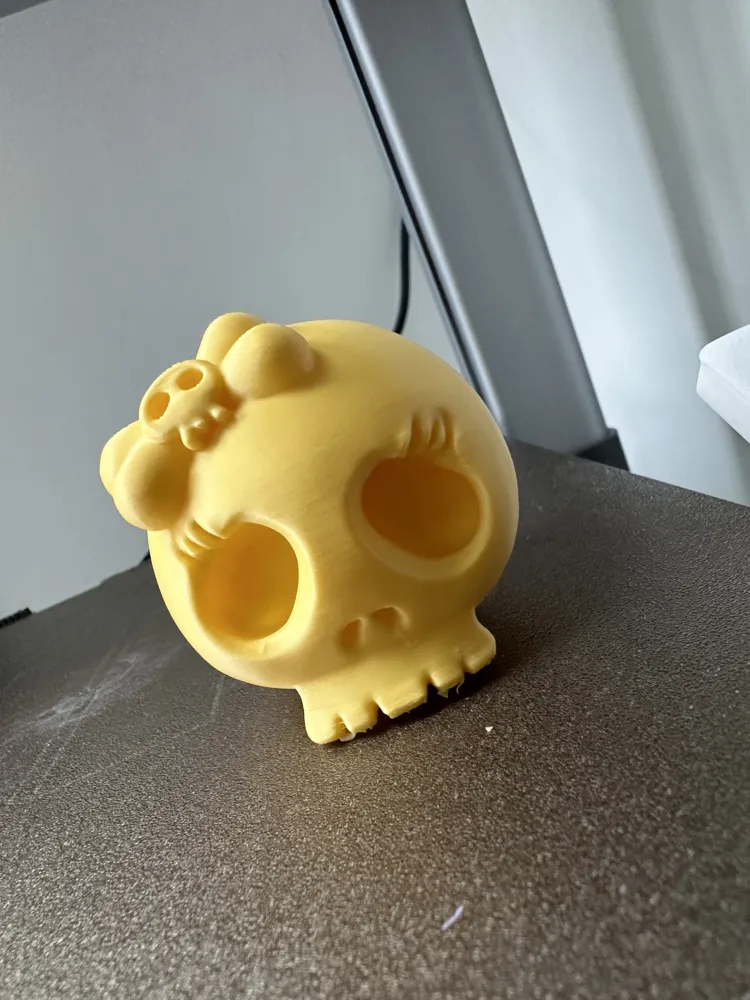 Cute Skull by user_3759562022 MakerWorld: Download Free 3D Models