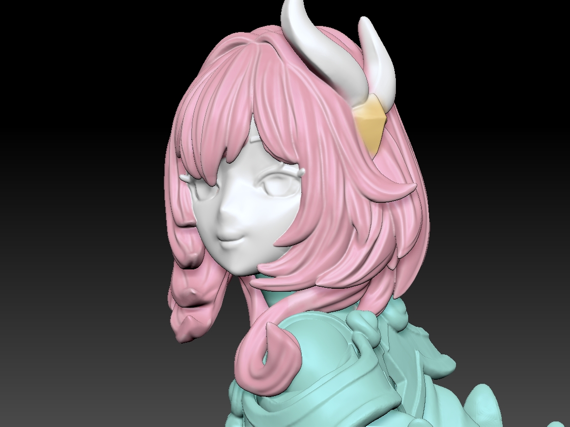 Star Rail - Xilian & Elysia Meme Figure - Free 3D Print Model