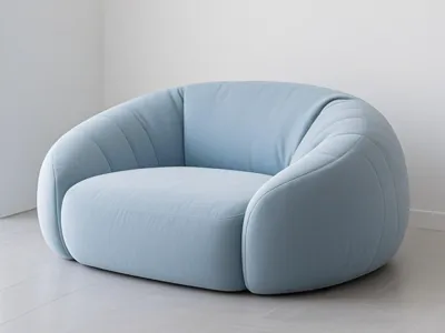 Miniature model furniture lazy sofa bed beanbag tatami single lazy chair nest stool chair