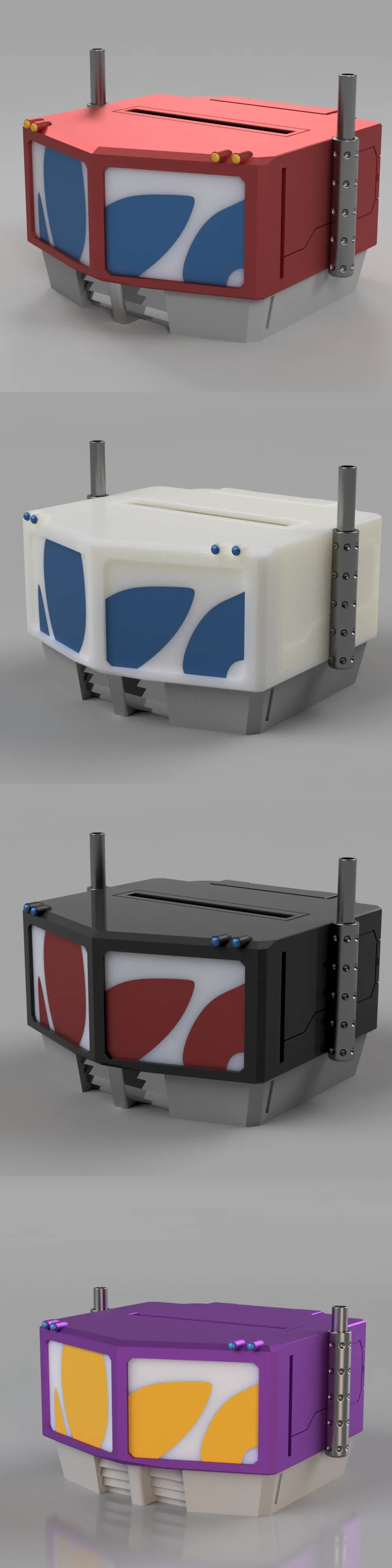 Transformers Optimus Prime tissue box av 八分宅MakerWorld: Gratis 3D ...