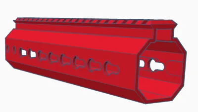 m4 ares octarms short handguard