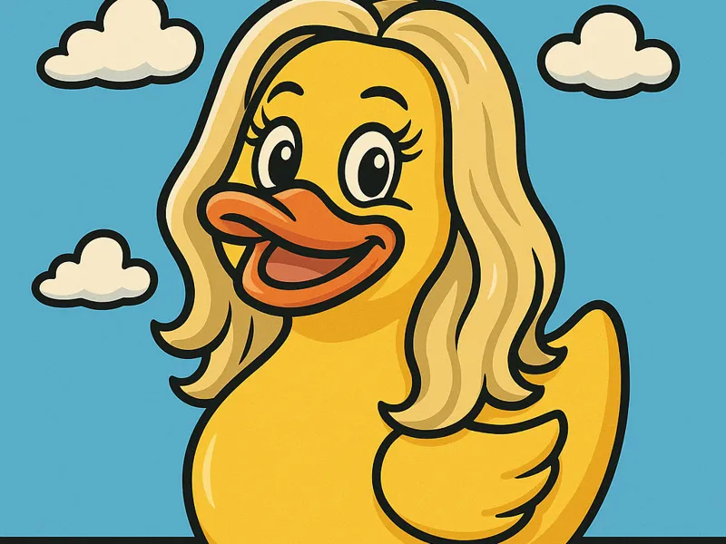 hw with blonde hair