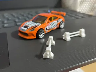 1:64水泥隔离石墩模型