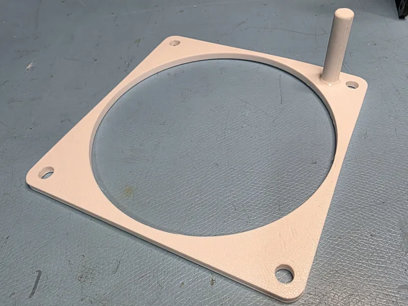 Fan Shroud for Fume Extractor
