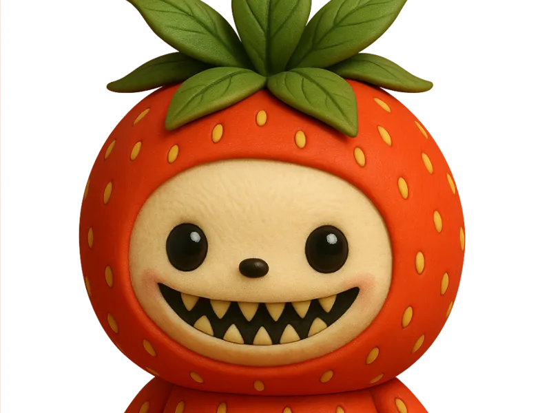 monstre fraise