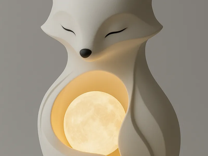 Fox Lamp