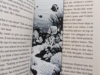 Coral reef bookmark
