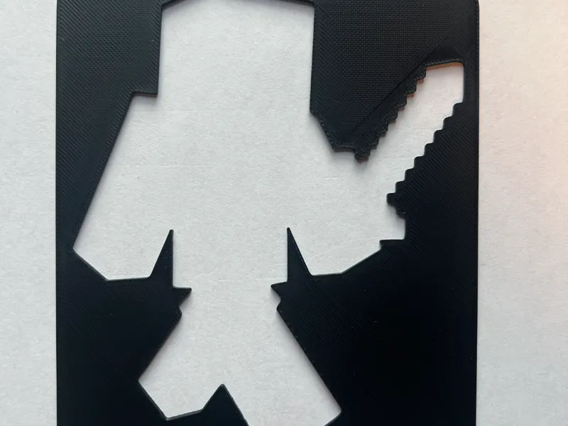 Steve Walking With a Sword Stencil
