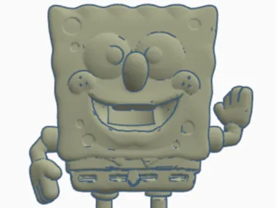 Sponge Bob Candy Dispenser