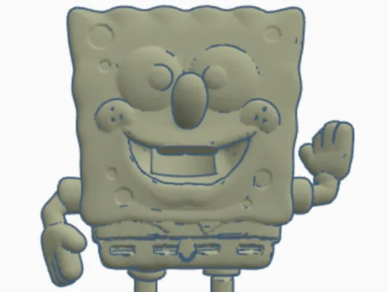 Sponge Bob Candy Dispenser