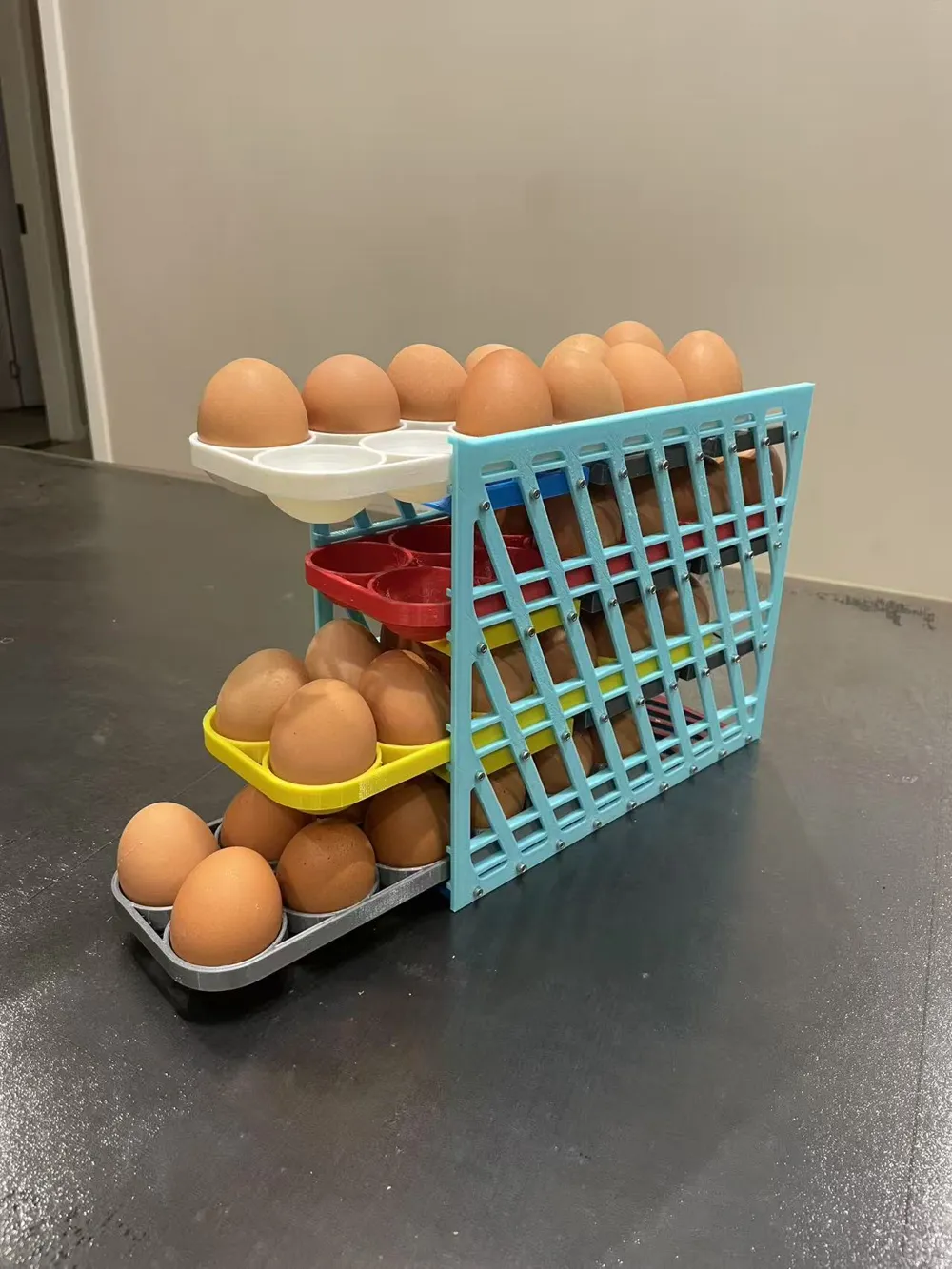 Egg Holder - Free 3D Print Model - MakerWorld