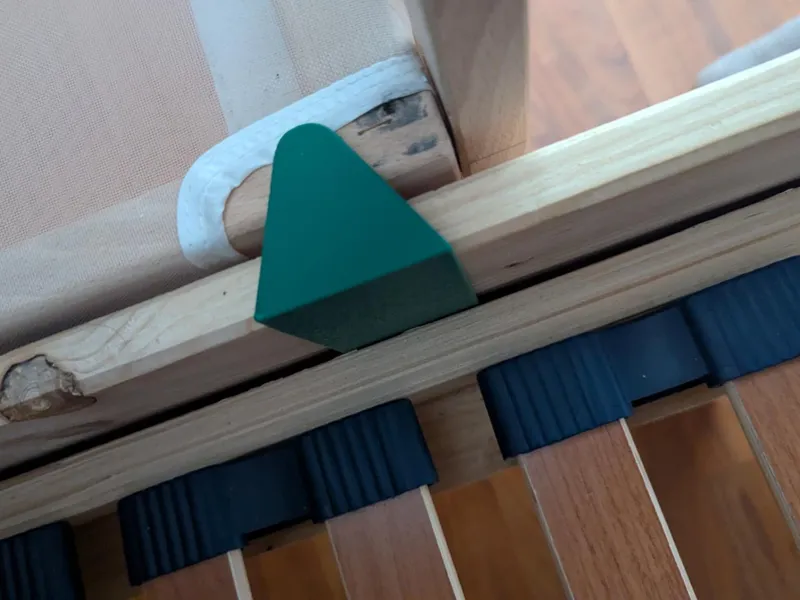 Customized IKEA Sniglar Childs Bed Holder